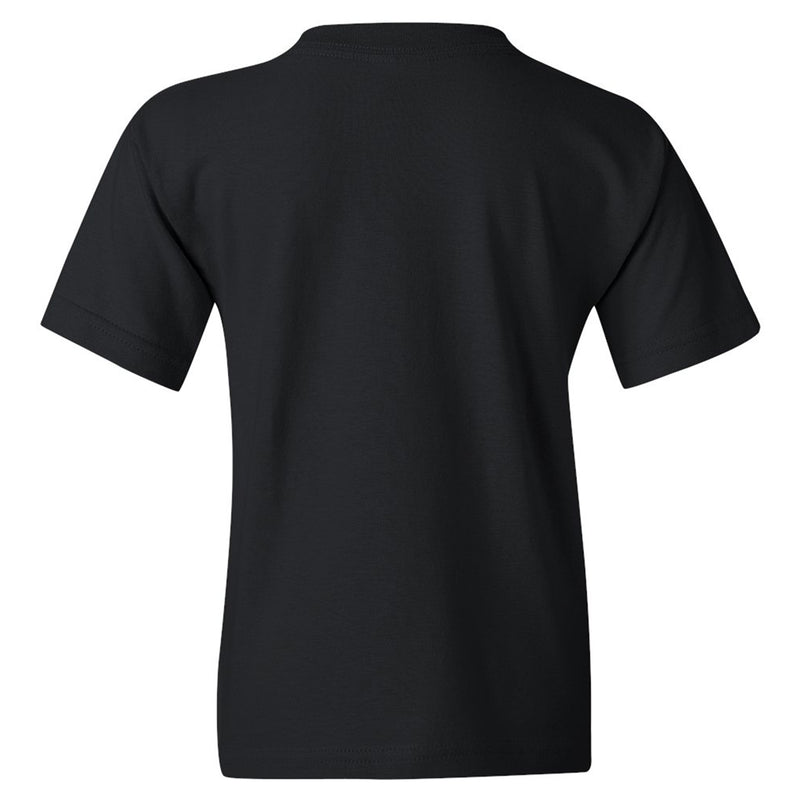 Northern Kentucky University Norse Basic Block Youth Short Sleeve T Shirt - Black