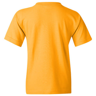 University of Iowa Hawkeyes Basic Block Youth Short Sleeve T Shirt - Gold