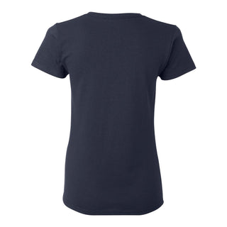 Belmont University Bruins Basic Block Women's Basic Cotton T Shirt - Navy