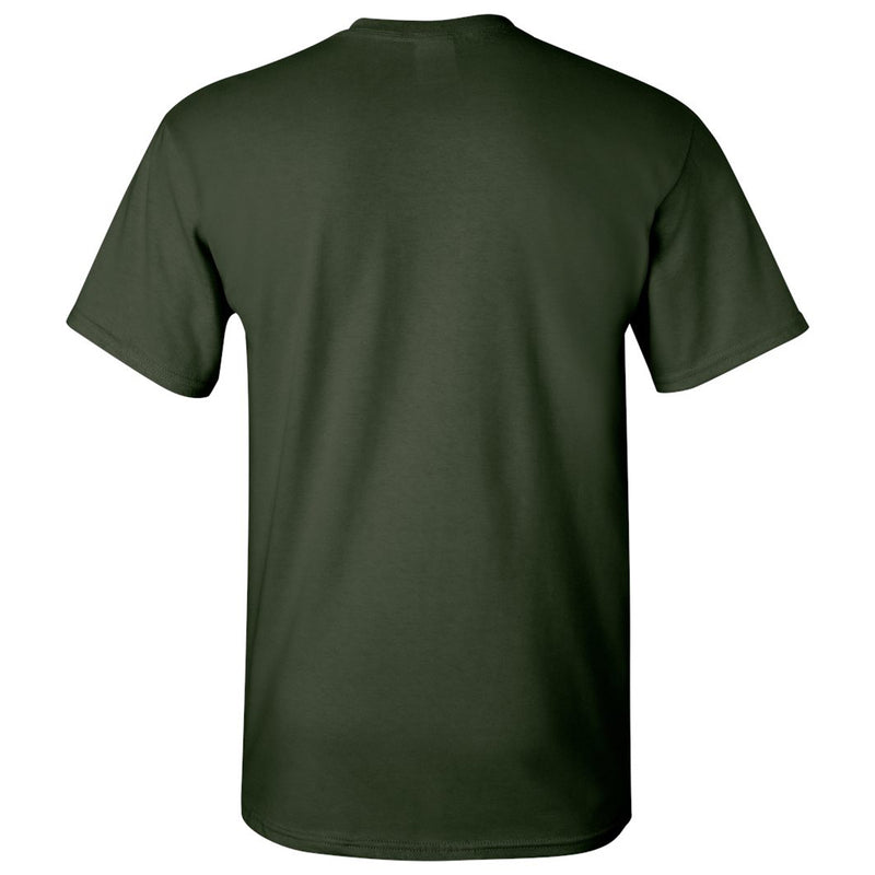 Colorado State University Rams Basic Block Short Sleeve T Shirt - Forest