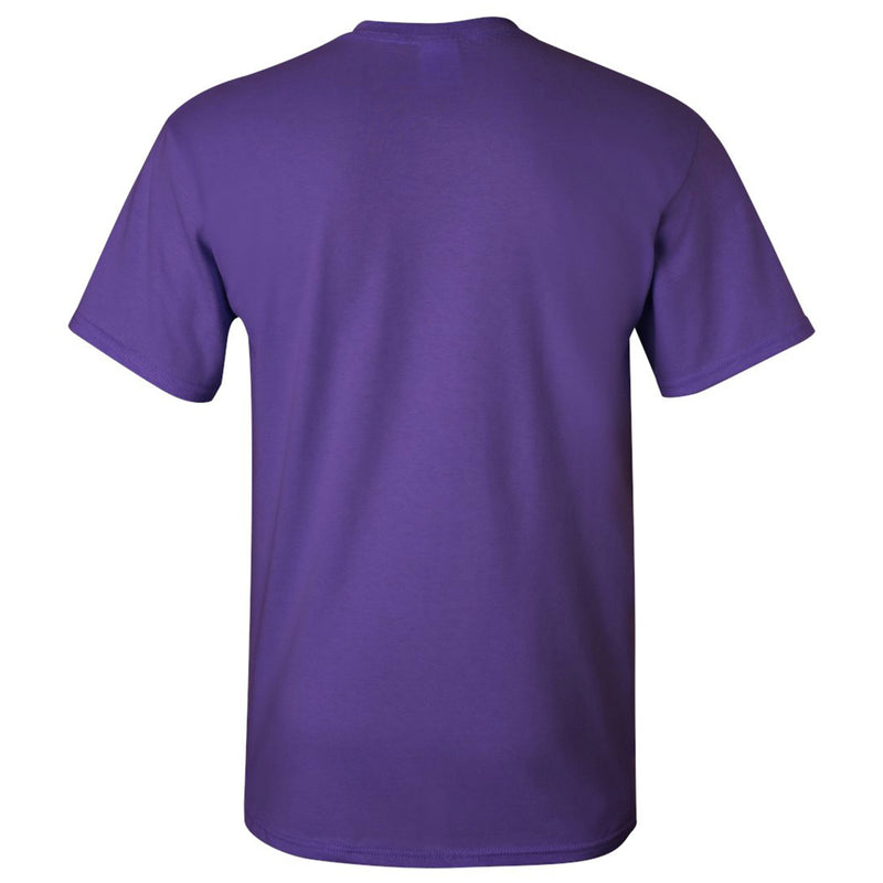 Chicago Flag W Short Sleeve T Shirt - Purple