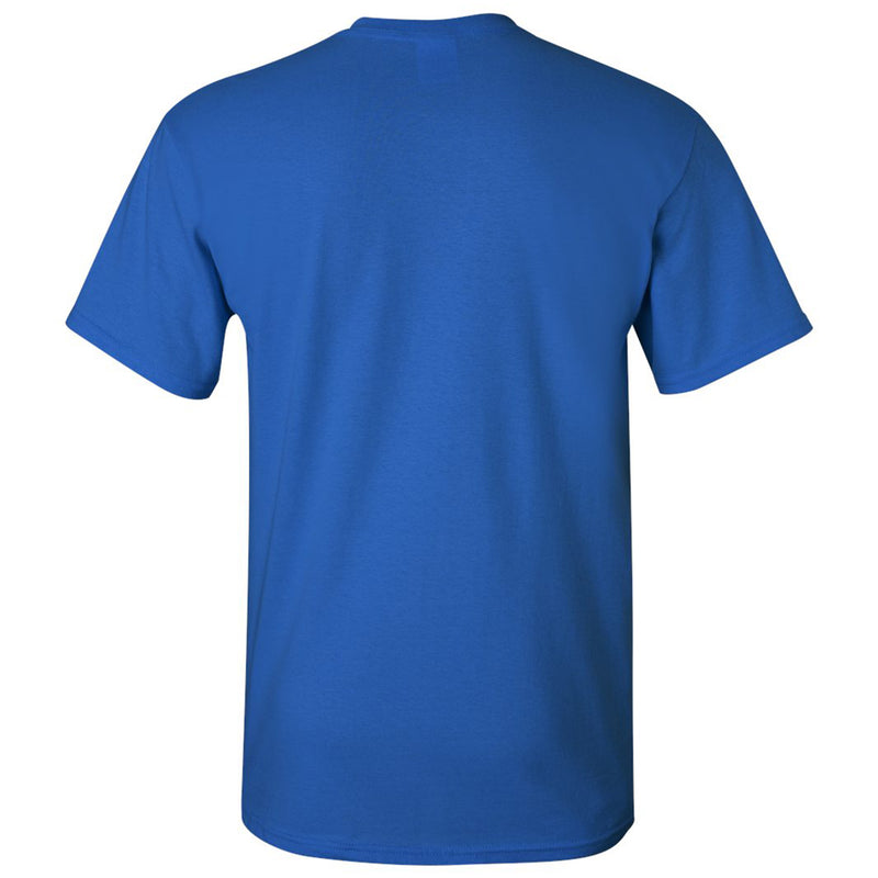 DePaul University Blue Demons Arch Logo Short Sleeve T-Shirt - Royal