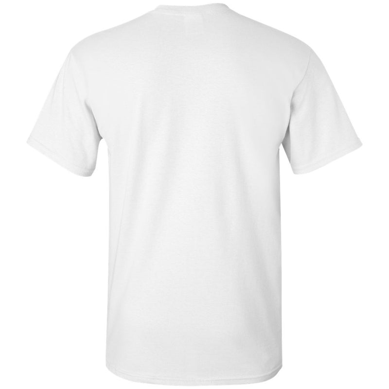 Slippery Rock University The Rock Basic Block Short Sleeve T Shirt - White