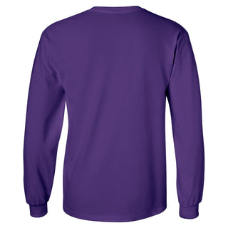 UW-Stevens Point Basic Block Long Sleeve - Purple