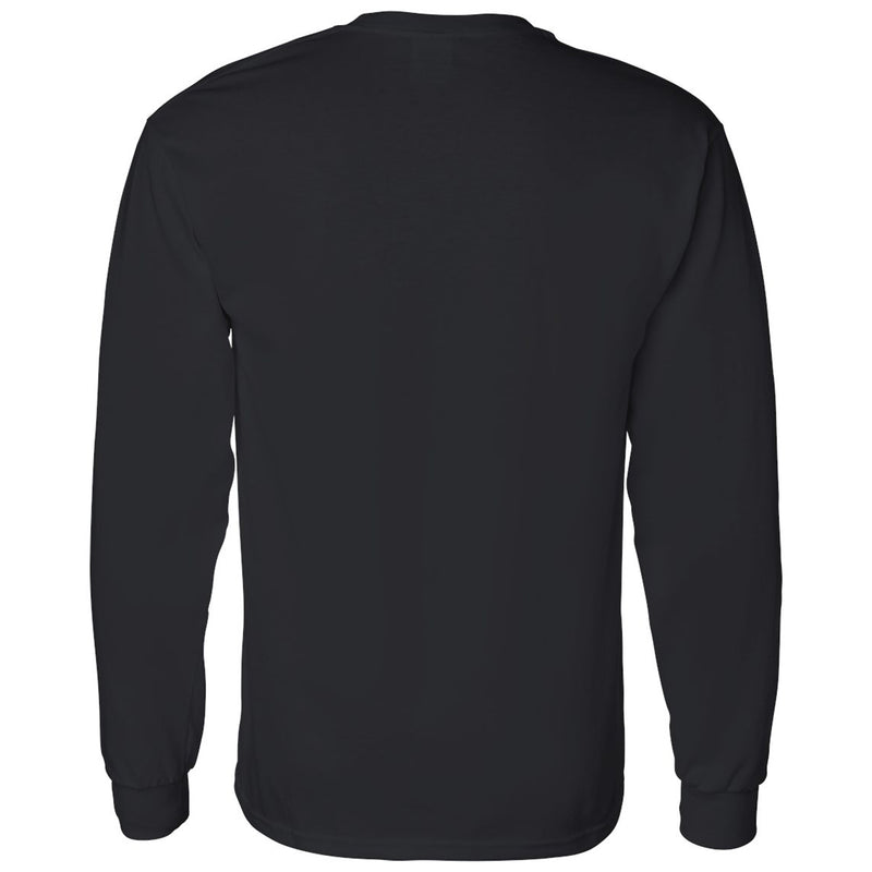 Wofford College Terriers Basic Block Long Sleeve T Shirt - Black