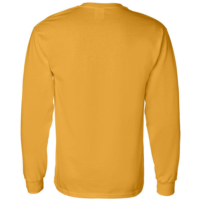 Lipscomb University Bisons Arch Logo Long Sleeve T Shirt - Gold