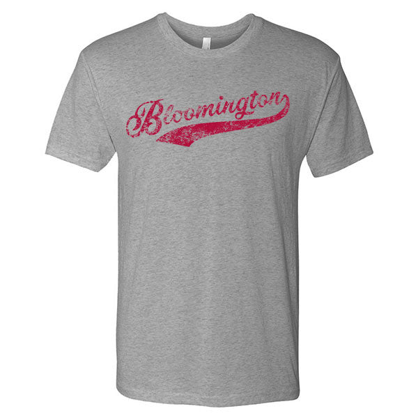 Bloomington Baseball Script - Premium Heather