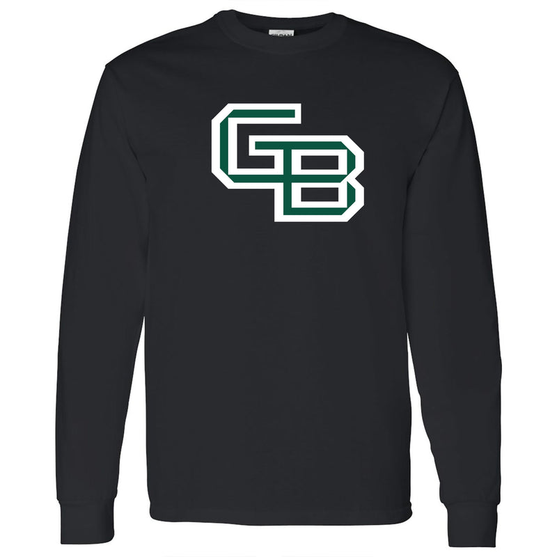 UW-Green Bay Primary Logo Long Sleeve - Black