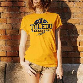 University of Toledo Rockets Basketball Hype Short Sleeve - Gold