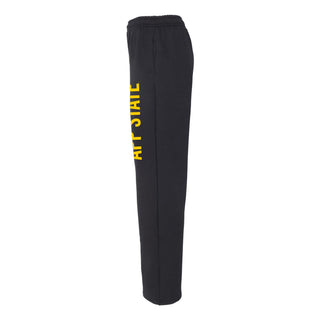 App State Mountaineers Super Block Sweatpants - Black