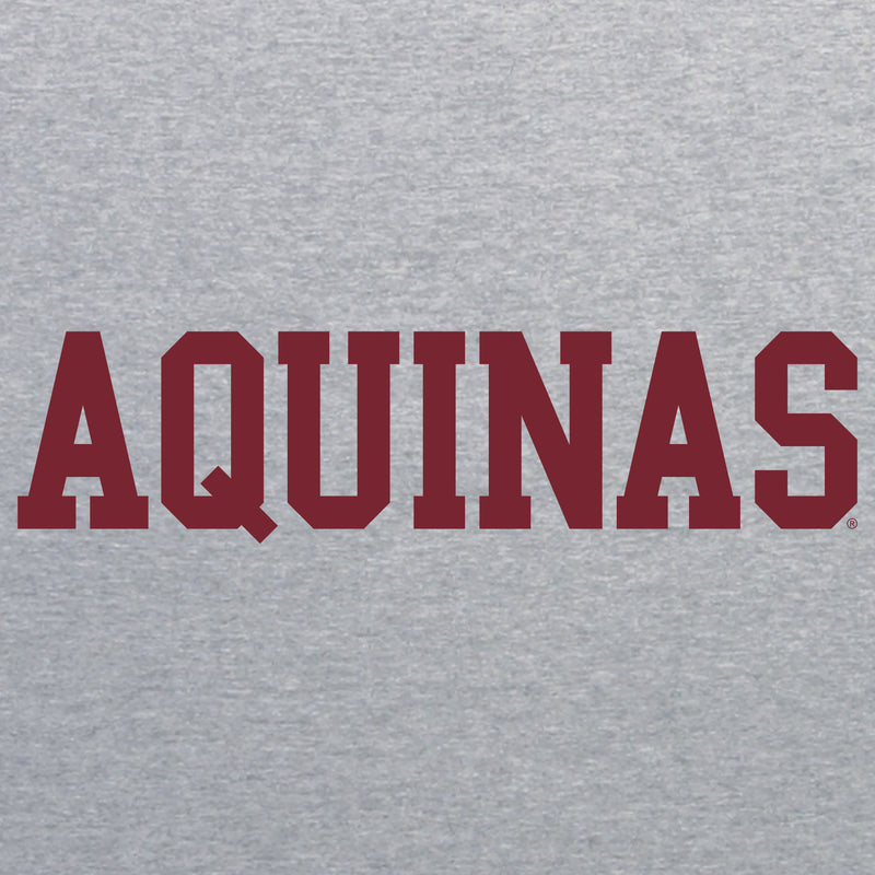 Aquinas Saints Basic Block T Shirt - Sport Grey