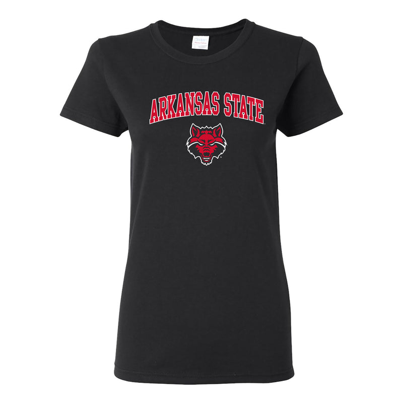 Arkansas State Arch Logo Women's T-Shirt - Black