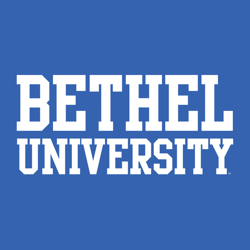 Bethel University Pilots Basic Block Short Sleeve T Shirt - Royal