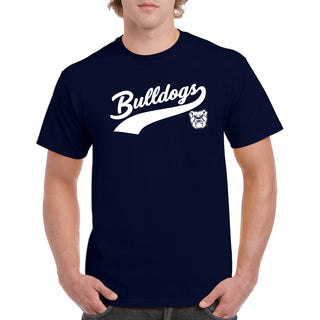 Butler University Bulldogs Baseball Jersey Script T-Shirt - Navy