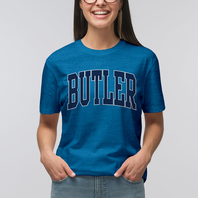 Butler Bulldogs Mega Arch T-Shirt - Heather Sapphire