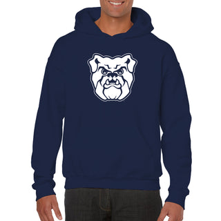 Butler University Bulldog Logo Hoodie - Navy