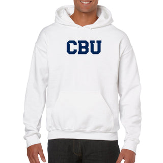 California Baptist University Lancers Basic Block Hoodie - White