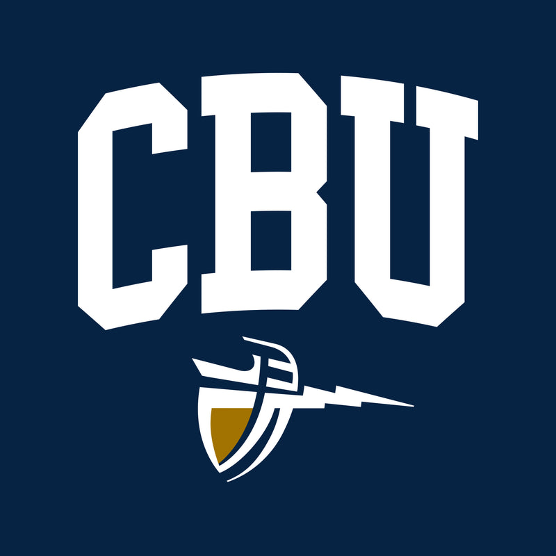 California Baptist University Lancers Arch Logo T Shirt - Navy