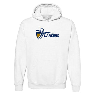 California Baptist University Lancers Primary Logo Hoodie - White