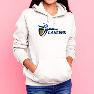 California Baptist University Lancers Primary Logo Hoodie - White