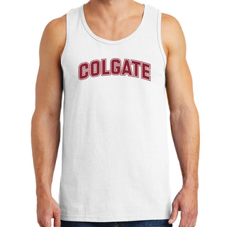 Colgate University Raiders Arch Logo Tank Top - White