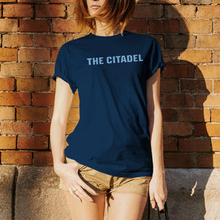 The Citadel Bulldogs Basic Block Short Sleeve T-Shirt - Navy