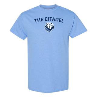 The Citadel Bulldogs Arch Logo Short Sleeve T-Shirt - Carolina Blue