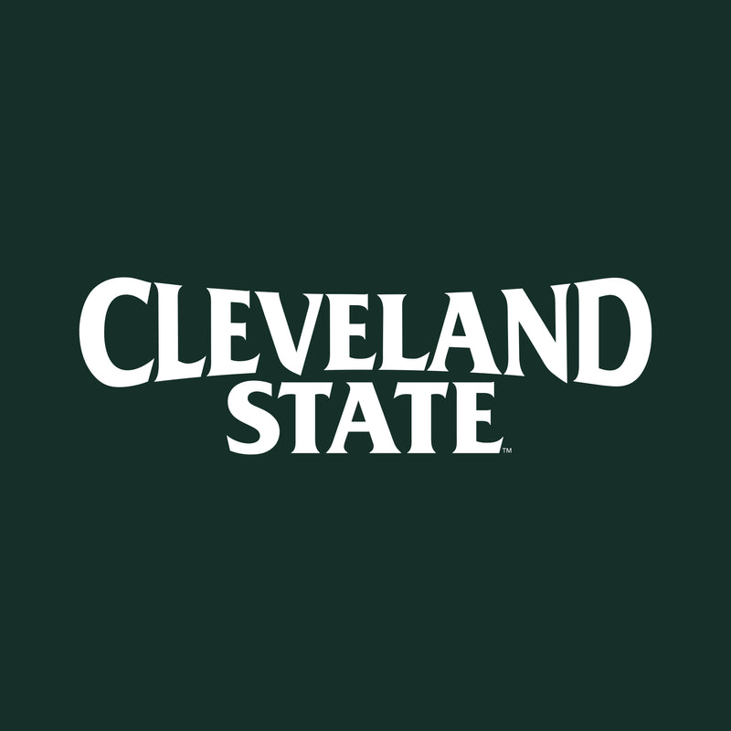 Cleveland State Vikings Basic Block T Shirt - Forest