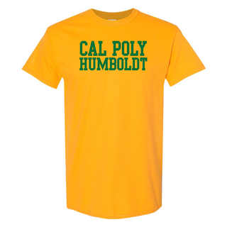 Cal Poly Humboldt Lumberjacks Basic Block T Shirt