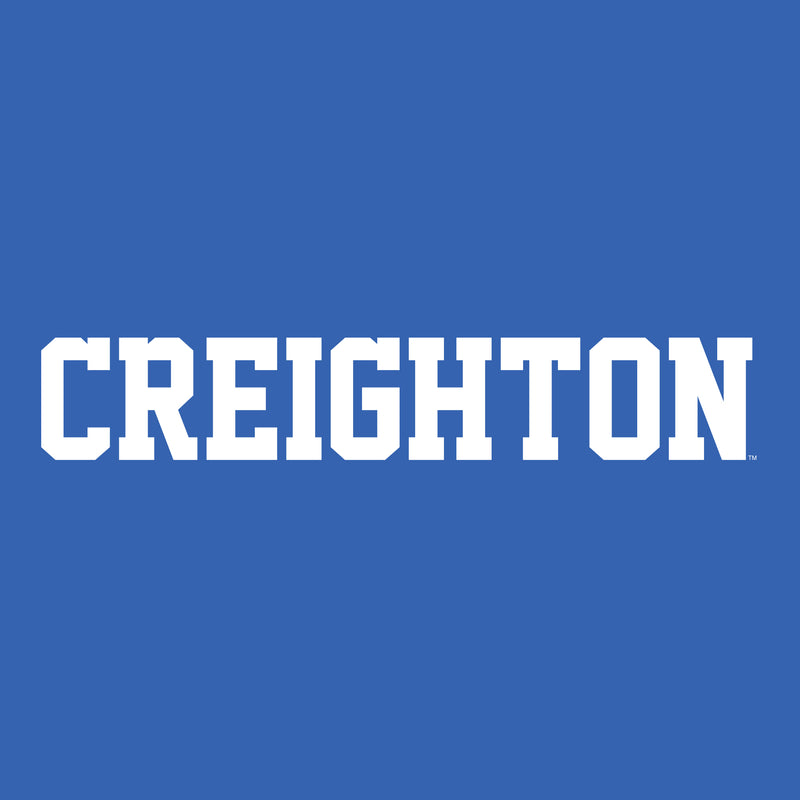 Creighton University Bluejays Basic Block Short Sleeve T Shirt - Royal