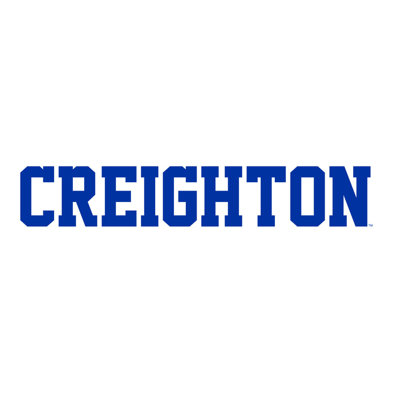 Creighton University Bluejays Basic Block Heavy Blend Hoodie - White