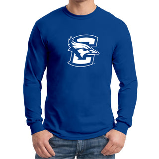 Creighton University Bluejays Primary Logo Long Sleeve T Shirt - Royal