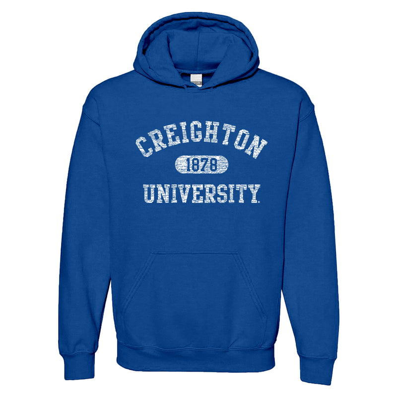 Creighton Athletic Arch Hoodie - Royal