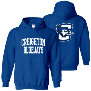 Creighton Front Back Print Hoodie - Royal