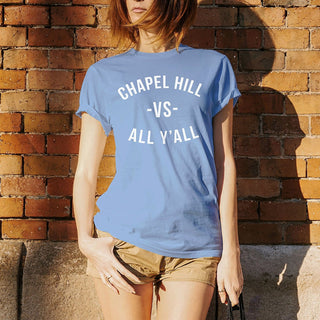 Chapel Hill VS All Y'all Tee - Carolina Blue