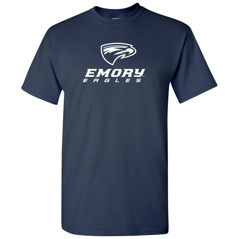 Emory University Eagles Primary Logo Short Sleeve T Shirt - Navy