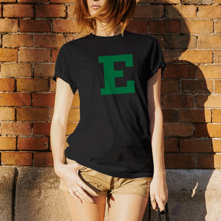 Eastern Michigan University Eagles Block E Short Sleeve T Shirt - Black