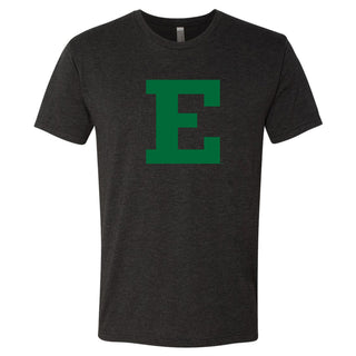 Eastern Michigan University Eagles Block E Next Level Short Sleeve T Shirt - Vintage Black