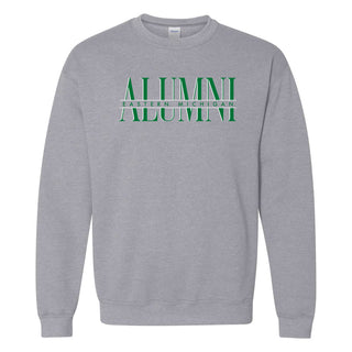 Eastern Michigan Classic Alumni Crewneck - Sport Grey