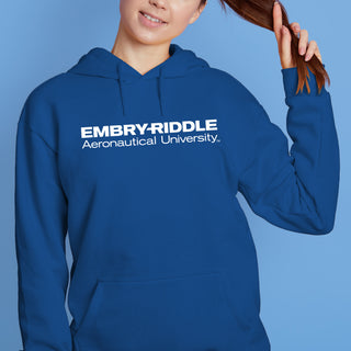 Embry-Riddle Aeronautical University Eagles Basic Block Hoodie - Royal