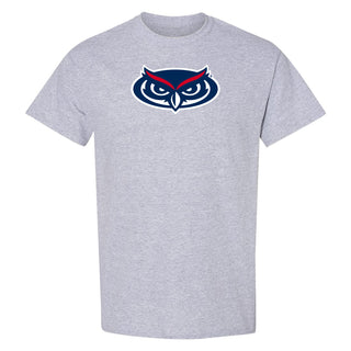 Florida Atlantic Owls Primary Logo T Shirt - Sport Grey