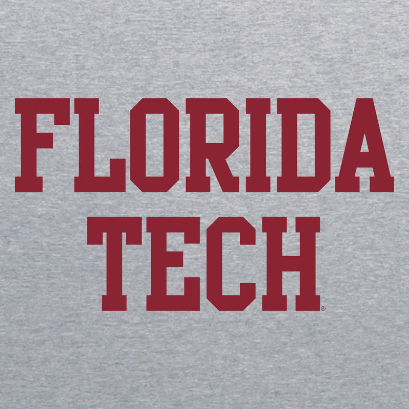 Florida Tech Panthers Basic Block Tank Top - Sport Grey