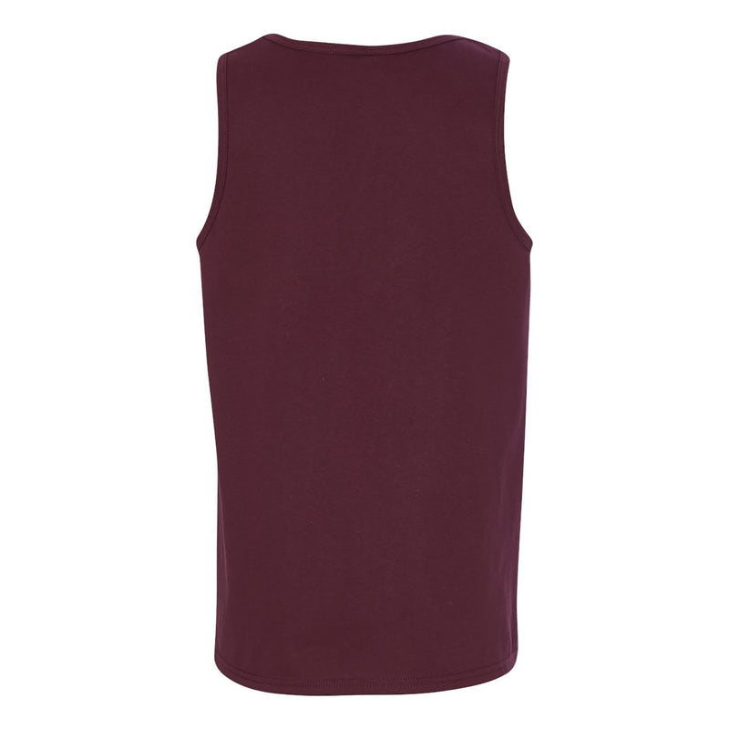 Iona University Gaels Basic Block Heavy Cotton Tank Top - Maroon