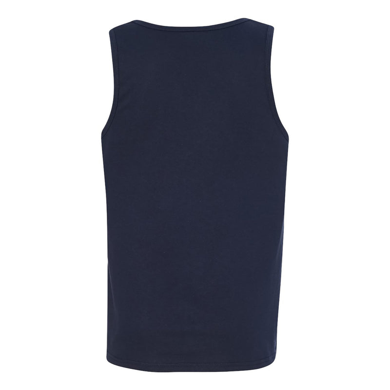 Trinity College Bantams Primary Logo Heavy Cotton Tank Top - Navy