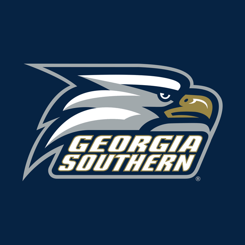 Georgia Southern University Eagles Primary Logo Cotton T-Shirt - Navy