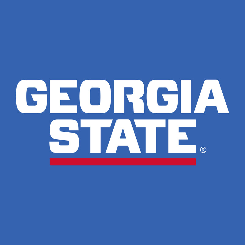 Georgia State University Panthers Basic Block Short Sleeve T Shirt - Royal