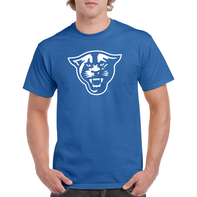 Georgia State University Panthers Primary Logo Short Sleeve T Shirt - Royal