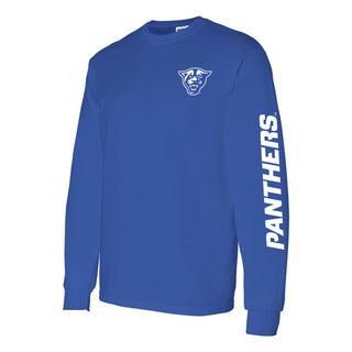 Georgia State Double Sleeve Long Sleeve - Royal