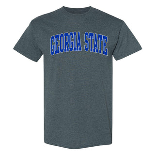 Georgia State Panthers Mega Arch T-Shirt - Dark Heather