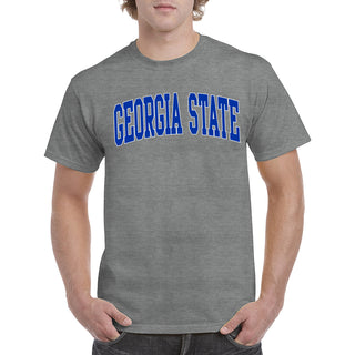 Georgia State Panthers Mega Arch T-Shirt - Graphite Heather